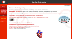 Desktop Screenshot of cardiacengineering.com